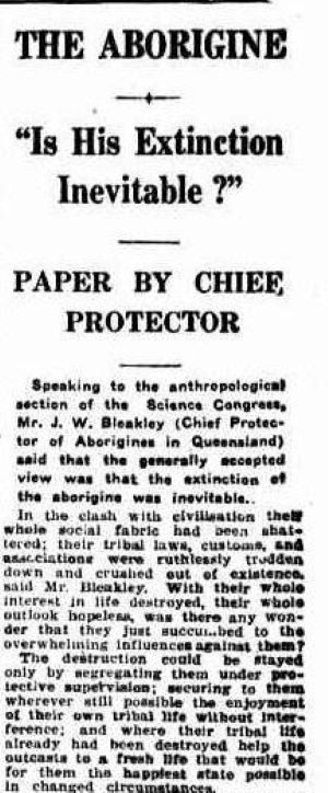 The Telegraph (Brisbane) 31 May, 1930, p10 Outcast