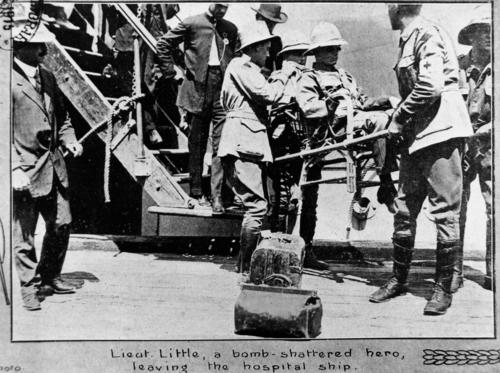 Lieutenant Little arrives home
