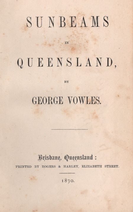 A Queensland Ballad